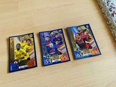 NEYMAR MESSI REUS BVB FCB LIVERPOOL DEMBELE TOPPS MATCH ATTAX BARCELONA FORWARD