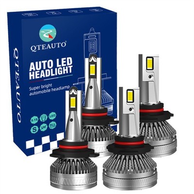 4 9005/HB3/H10 9006/HB4 LED High Beam Low Beam 12V IP68 To 1988-1991 GMC V3500