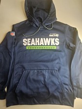 Men's NFL Nike Seattle Seahawks Dri-Fit Hoodie On Field Apparel Size Medium