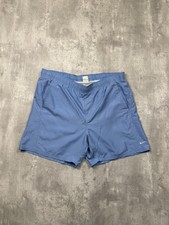 Vintage Nike Embroidered Mini Swoosh Nylon Swim Shorts Size Large