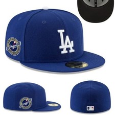 Los Angeles Dodgers 2024/25 Back-to-Back World Series Champs Fitted Hat Royal