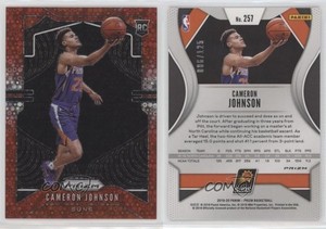 2019-20 Panini Prizm Fast Break Red /125 Cameron Johnson #257 Rookie RC