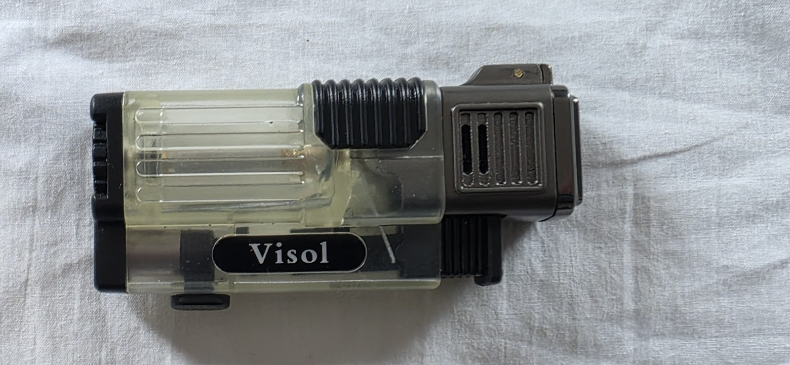 With Punch  Quad Flame Jet Lighter Refillable Lighter
