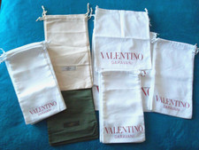 VALENTINO GARAVANI Canvas Drawstring Dust Bag, Protective cover. CHOOSE SIZE