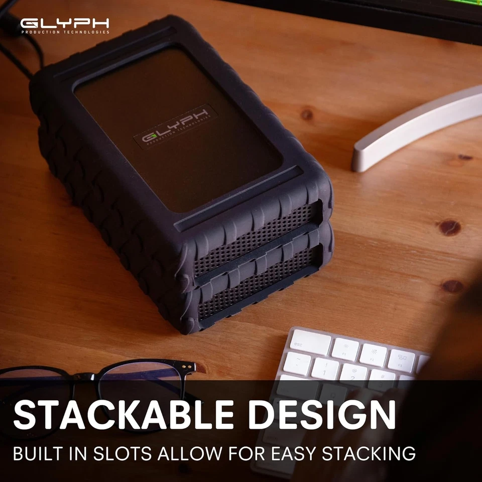 Glyph Production Technologies BlackBox Pro 20TB External Hard Drive - Black - Image 3 of 4