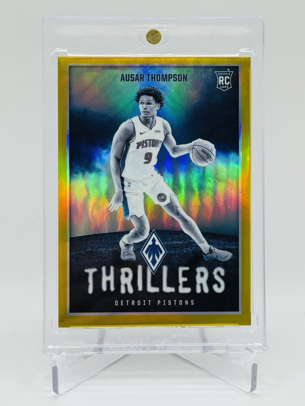 Ausar Thompson 2023-24 Phoenix Thrillers Rookie GOLD /10 No. 4