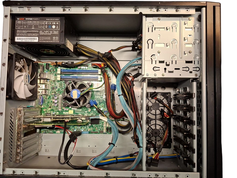 Server Supermicro X10SLM-F Tower E3-1200 V3 @ 3,10Ghz 16GB 8 x 2,5" D3116 # 1 - Bild 3 von 4