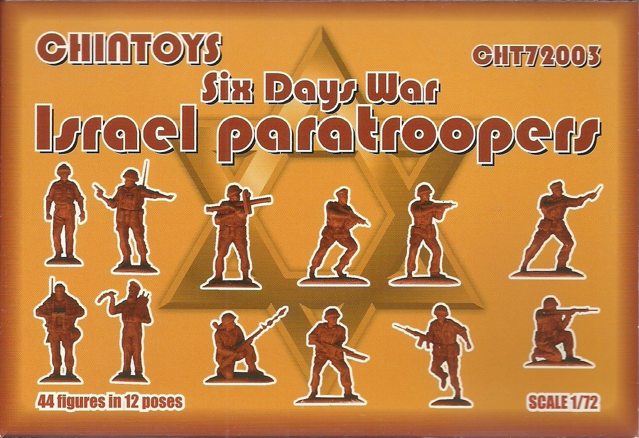 Chintoys 1/72 Six Days War Israeli Paratroopers