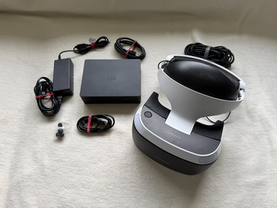 Playstation VR 1.Gen. Headset/Brille, gebraucht, unvollständig, bitte lesen!