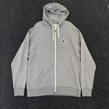 Fayettechill Jacket Men's XL Gray Hoodie Hooded Full Zip Sweatshirt Made in USA