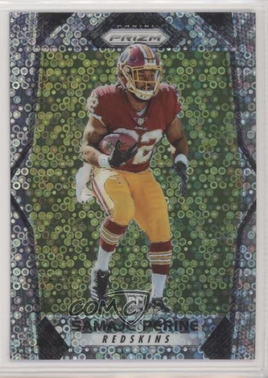 2017 Panini Prizm Rookies Disco Prizm Samaje Perine #255 0c2