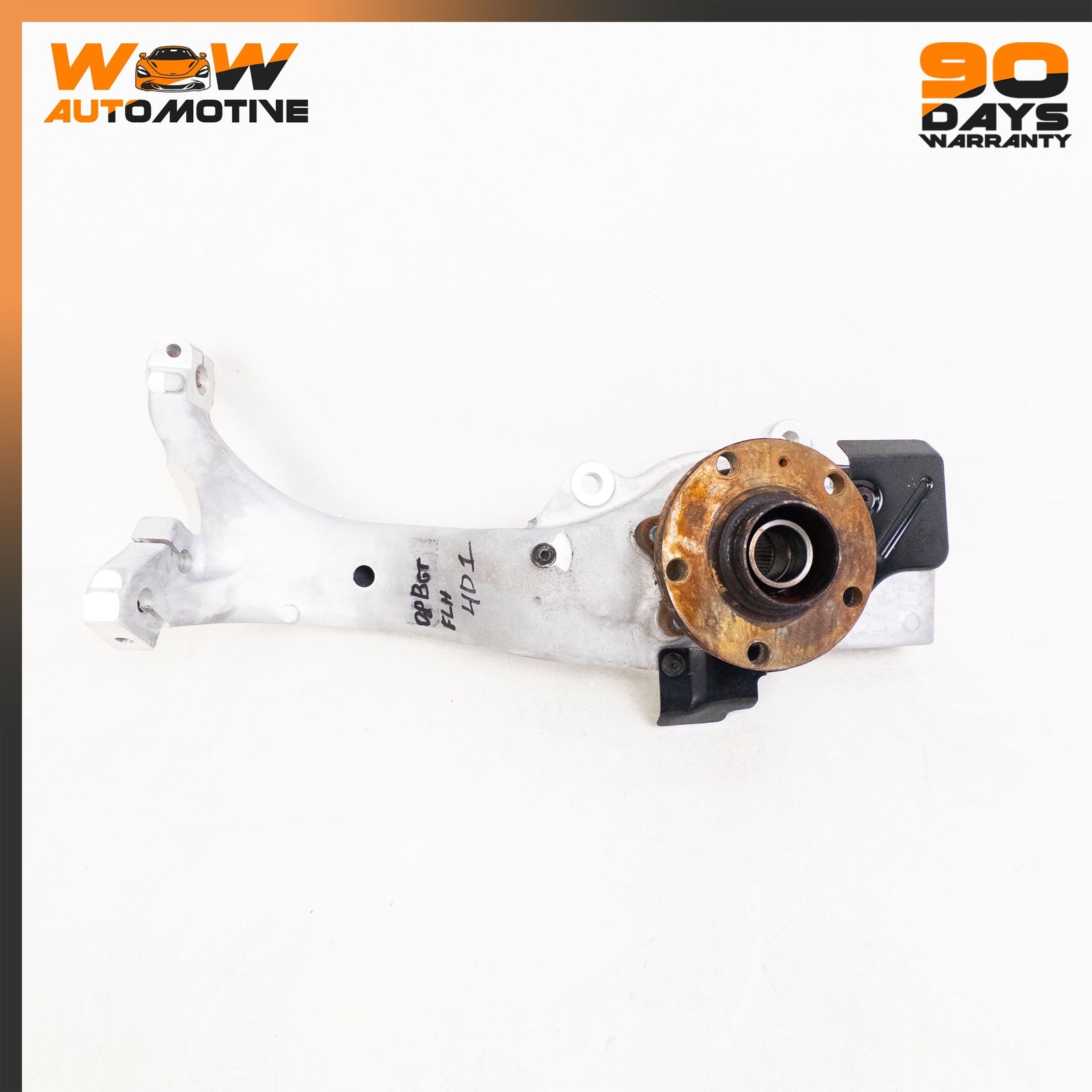 04-13 BENTLEY CONTINENTAL GTC FLYING SPUR FRONT LEFT SPINDLE KNUCKLE HUB OEM