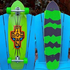 Dogtown Skates Spray Cross Complete Longboard Skateboard 36.5” Custom Grip Tape