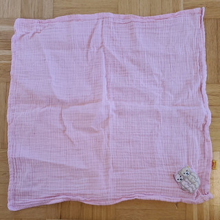 Steiff baby gauze cloth cuddly towel burp cloth swaddling cloth/puck blanket cotton