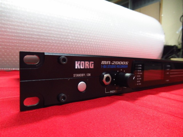 Korg MR-2000S DSD 1-Bit Studio Recorder Black SSD Master Rack Unit
