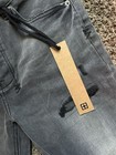 Ksubi Men’s Gray Distressed Skinny Denim Jeans Mid Rise 5-Pocket Logo — photo 3