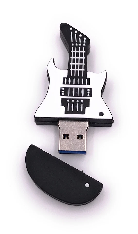 Chitarra Rock'N Roll Chitarra Elettrica Chiavetta USB 8GB 16GB 32GB 64GB 2.0/3.0 - Immagine 2 di 2