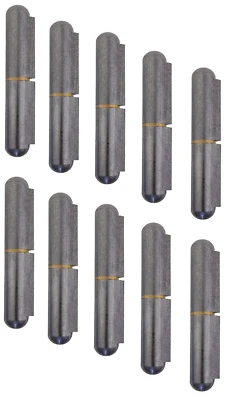 GEDOTEC 10x Türband zum Anschweißen Scharnier Anschweissband Stahl 40-200 Torband Gelenk