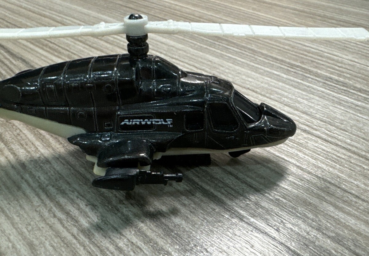 ERTL AIRWOLF 1984 Vintage Toy Helicopter Super Rare Collectable | eBay