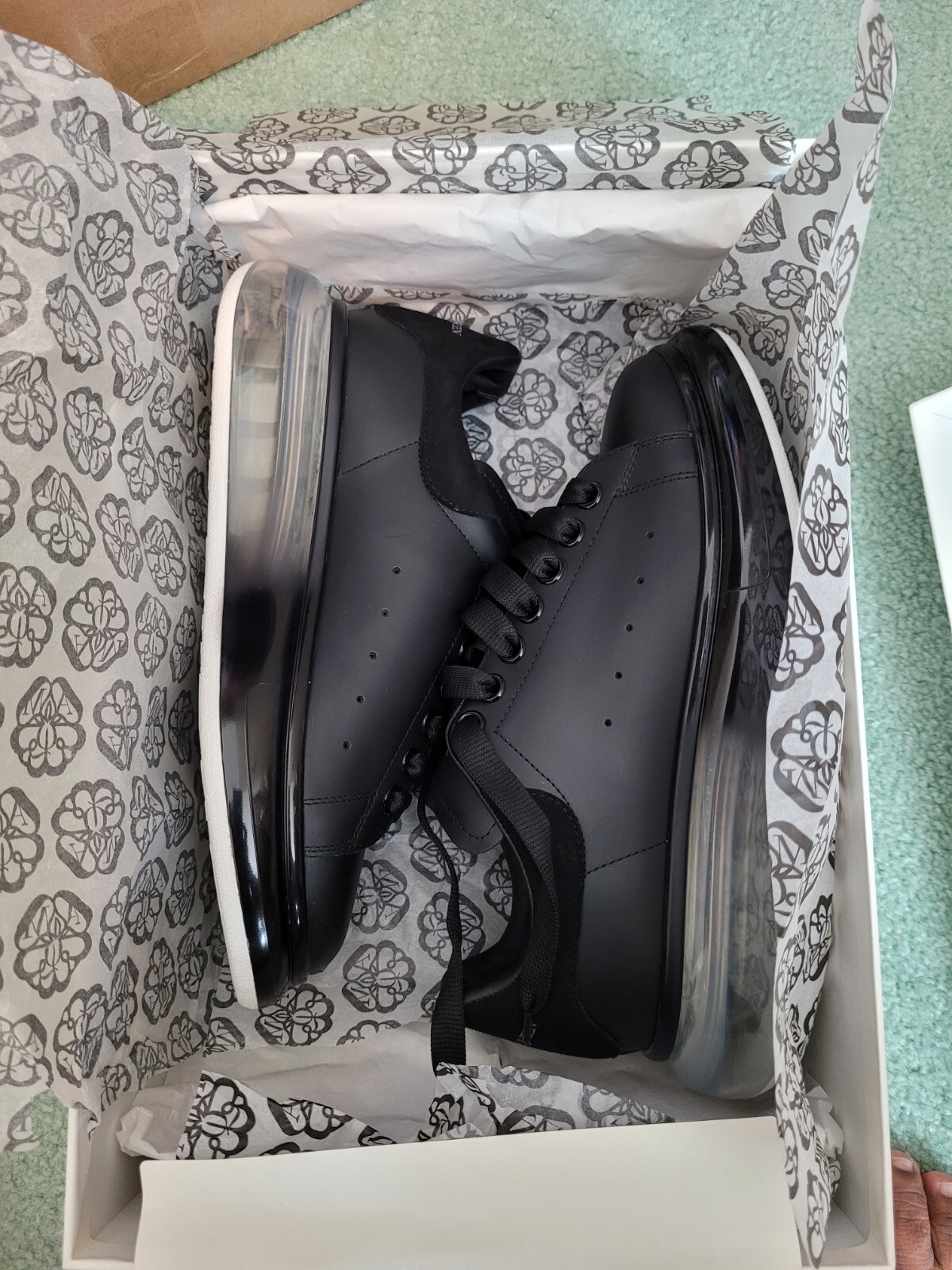 Alexander McQueen Men's Gel Sole Black 