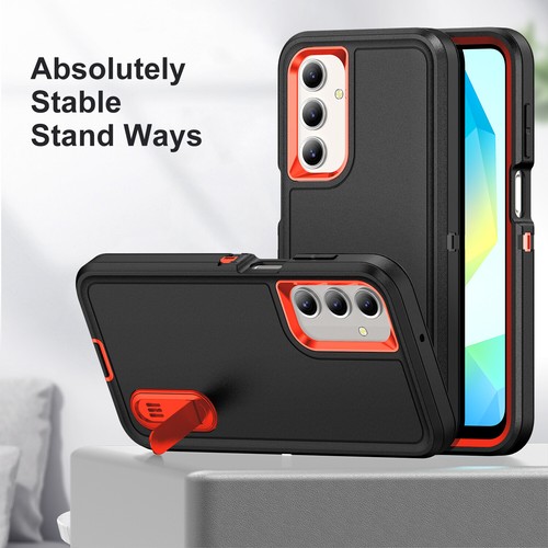 Heavy Duty Hard Stand Case For Samsung Galaxy A54 A36 A16 A15 A06 Hybrid Cover - Picture 69 of 83