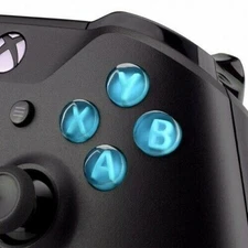 Microsoft Xbox One Controller ABXY Custom Buttons Mod Repair Parts SKY BLUE