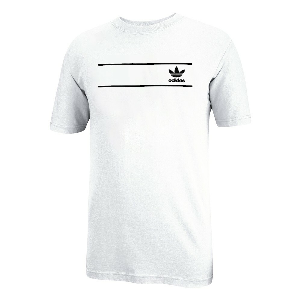 Adidas Originals Trefoil Men's White Short Sleeve T-Shirt | eBay