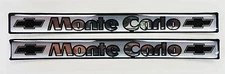Vintage 80's 90's Automotive Door Handle Insert Accent Trim MONTE CARLO