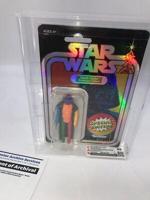Star Wars Darth Vader Prototype Edition Purple Head Hasbro Graded