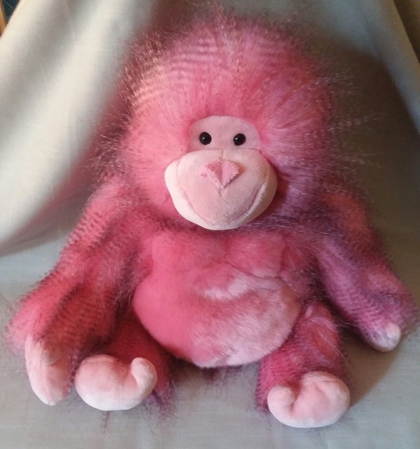 pink gorilla stuffed animal