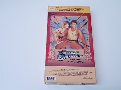 The Perils Of Gwendoline In The Land Of Yik Yak 1984 VHS USA NTSC Vestron Video