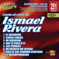 Karaoke Latin Stars 251 Ismael Rivera Vol.1
