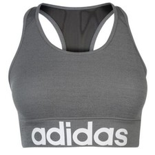 Image of ADIDAS Designed2Move Women Sports Bra Light Support Grey Size XS UK 6