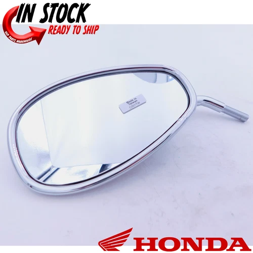 HONDA LEFT SIDE REAR VIEW MIRROR 14-15 GL1800 Valkyrie 10-20 VT1300 Fury OEM 