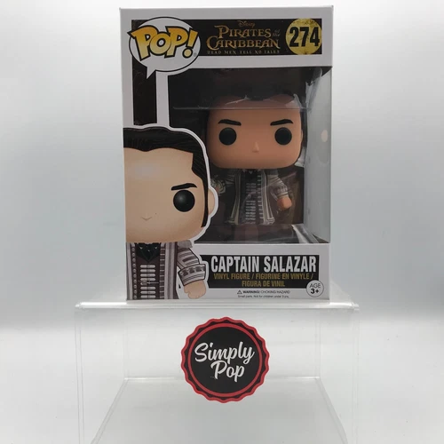 Funko Pop Captain Salazar #274 Disney Pirates Of The Caribbean Dead Men Tell No