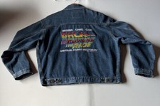 International Denim Jacket Adult Large Back To The Future Made In Canada