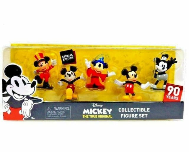 mickey 90th anniversary figure set