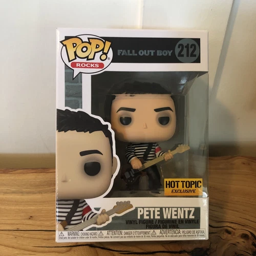 Funko Pop! Rocks Fall Out Boy - Pete Wentz #212 Hot Topic Exclusive