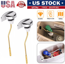 2  Easy Use Side Mount Toilet Flush Lever Handle Angle Universal Toilet Handle