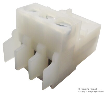 Lumberg Rectangular Connector 3611 03 K01, RAST 5 Series, 3 Contacts