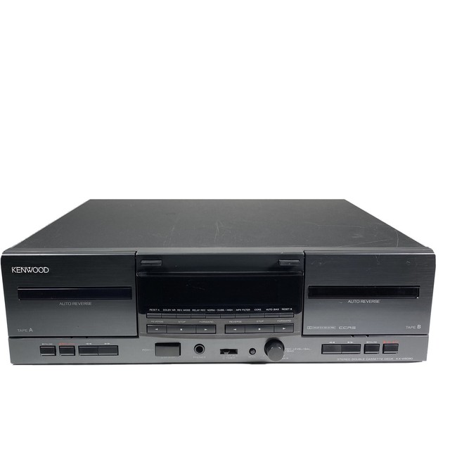 Kenwood Kxw6080 Stereo Double Dual Autoreverse Cassette Deck for sale