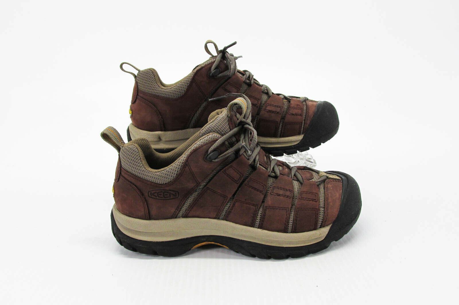 Scarpa donna Keen Flint taglia 7M escursionismo atletica Oxford sneaker usata xq