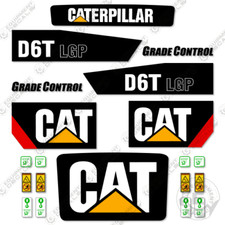 Fits Caterpillar D6T LGP Decal Kit Bulldozer - 7 YEAR OUTDOOR 3M VINYL!