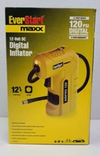 EverStart Maxx 12V DC Tire Inflator 120 PSI Digital Pressure Control