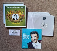 The Best of Mario Lanza Collectors Editon 6x LP Box Set vinyl records GBML6A RDS