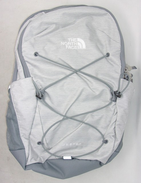 north face jester backpack mid grey