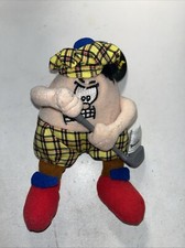 Vintage Silly Slammers Sports Golf Talking Plush McDuff Beanie Multiple Phrases