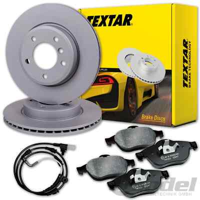 TEXTAR BREMSSCHEIBEN + BELÄGE HINTEN passend für BMW 3er 4er G20 G21 G22 G23 G26