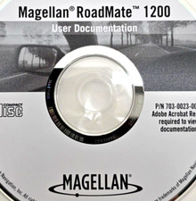 Magellan Roadmate 1200 User Documentation Manual CD Only  A25 