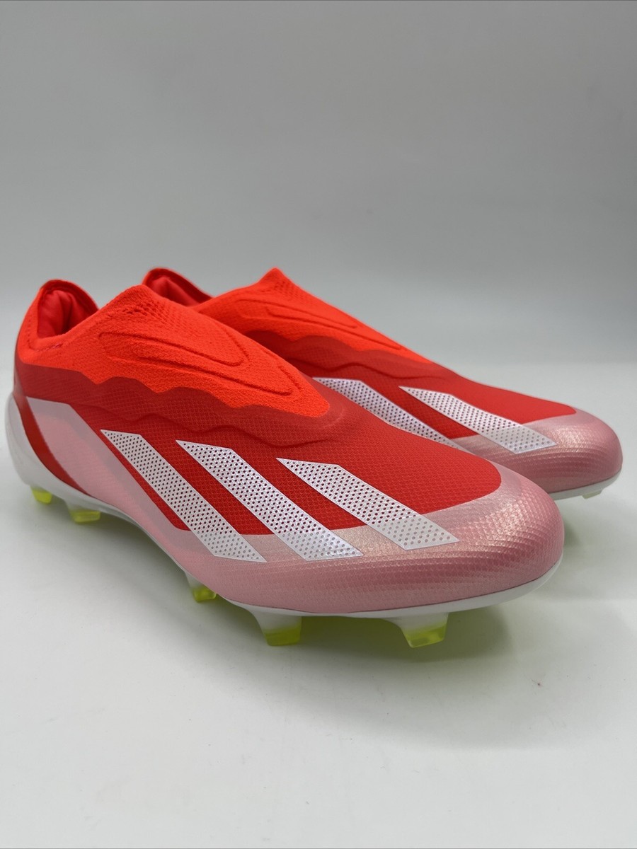 Adidas X Crazyfast Elite LL Solar Red Soccer White Cleats IG0611